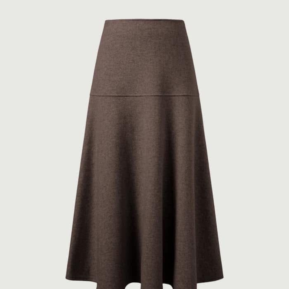 OGL Brown A-Line Skirt